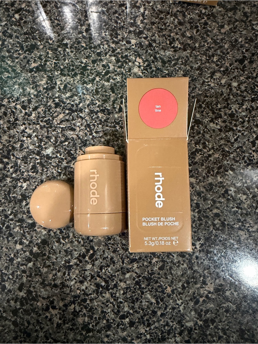 RHODE Pocket Blush — Tan Line Cream Blush Stick